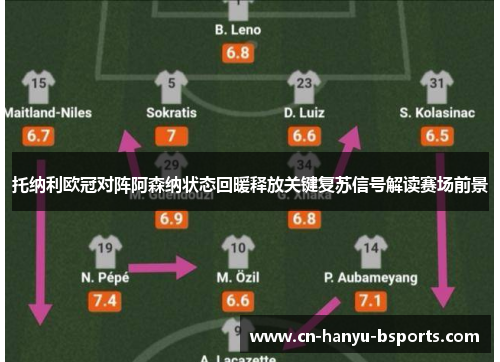 托纳利欧冠对阵阿森纳状态回暖释放关键复苏信号解读赛场前景